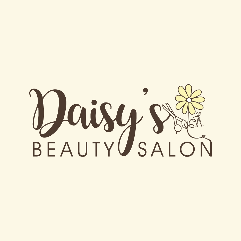 Daisy Salon Logo Design