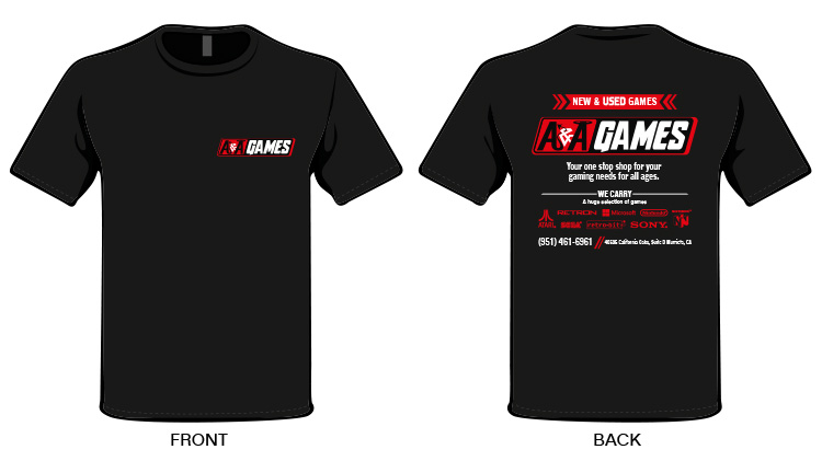 A&A Games T-shirt
